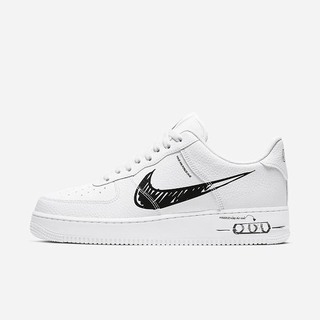 Pantofi Casual Nike Air Force 1 LV8 Utility Barbati Albi Negrii | NUCB-71049